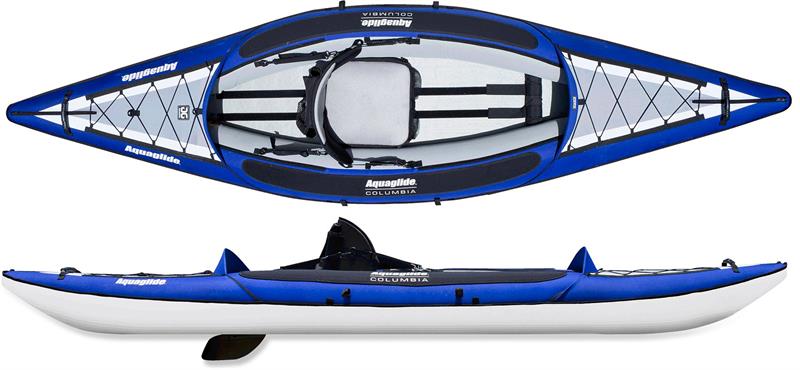 Aquaglide Columbia One HB 1 Person Inflatable Kayak-3