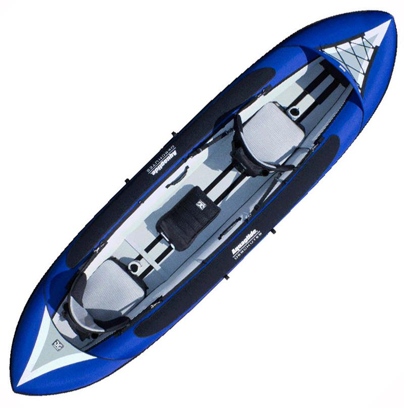 Aquaglide Deschutes Tandem HB 3 Person Inflatable Kayak-1