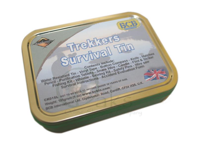 Bushcraft Trekkers Survival Tin-1