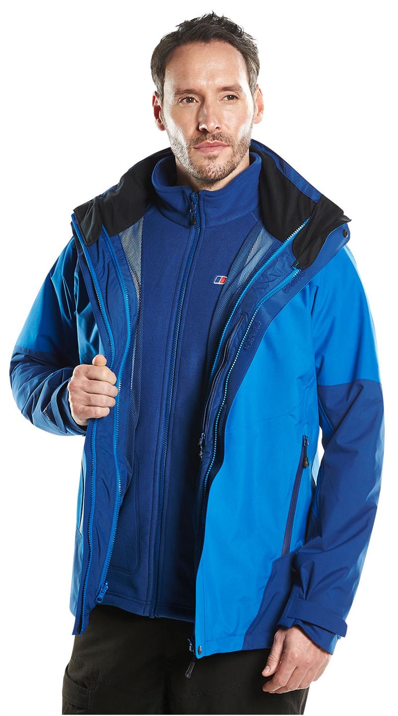 Berghaus Arran Mens 3 in 1 Waterproof Hydroshell Jacket-3