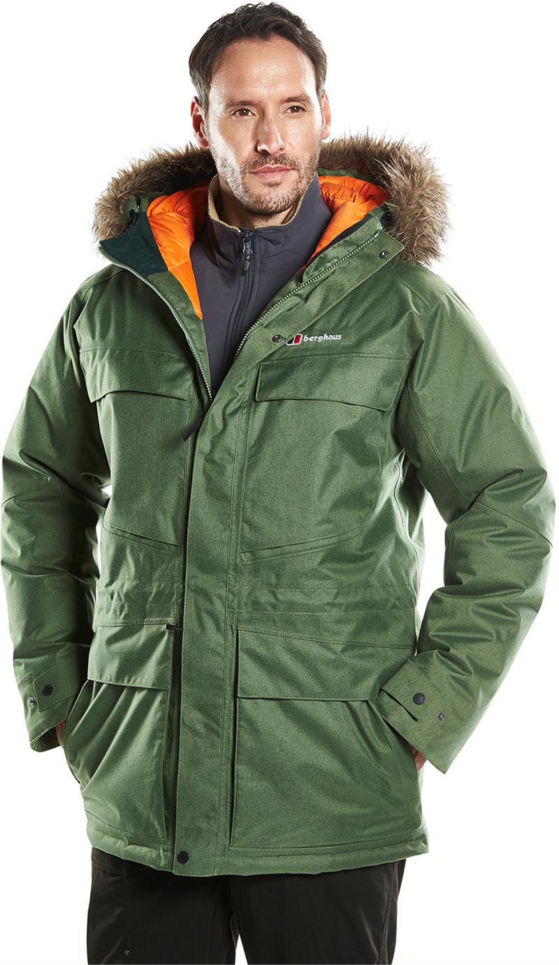 Berghaus Hudsonian Mens Hydroshell Hydrodown Waterproof Parka