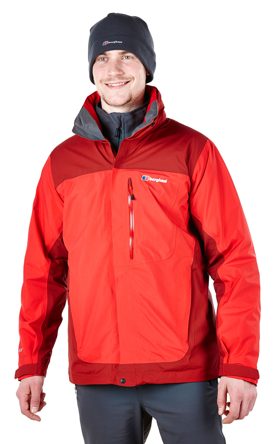 Berghaus Arisdale Mens 3 in 1 Gore Tex Waterproof Trail Jacket OutdoorGB