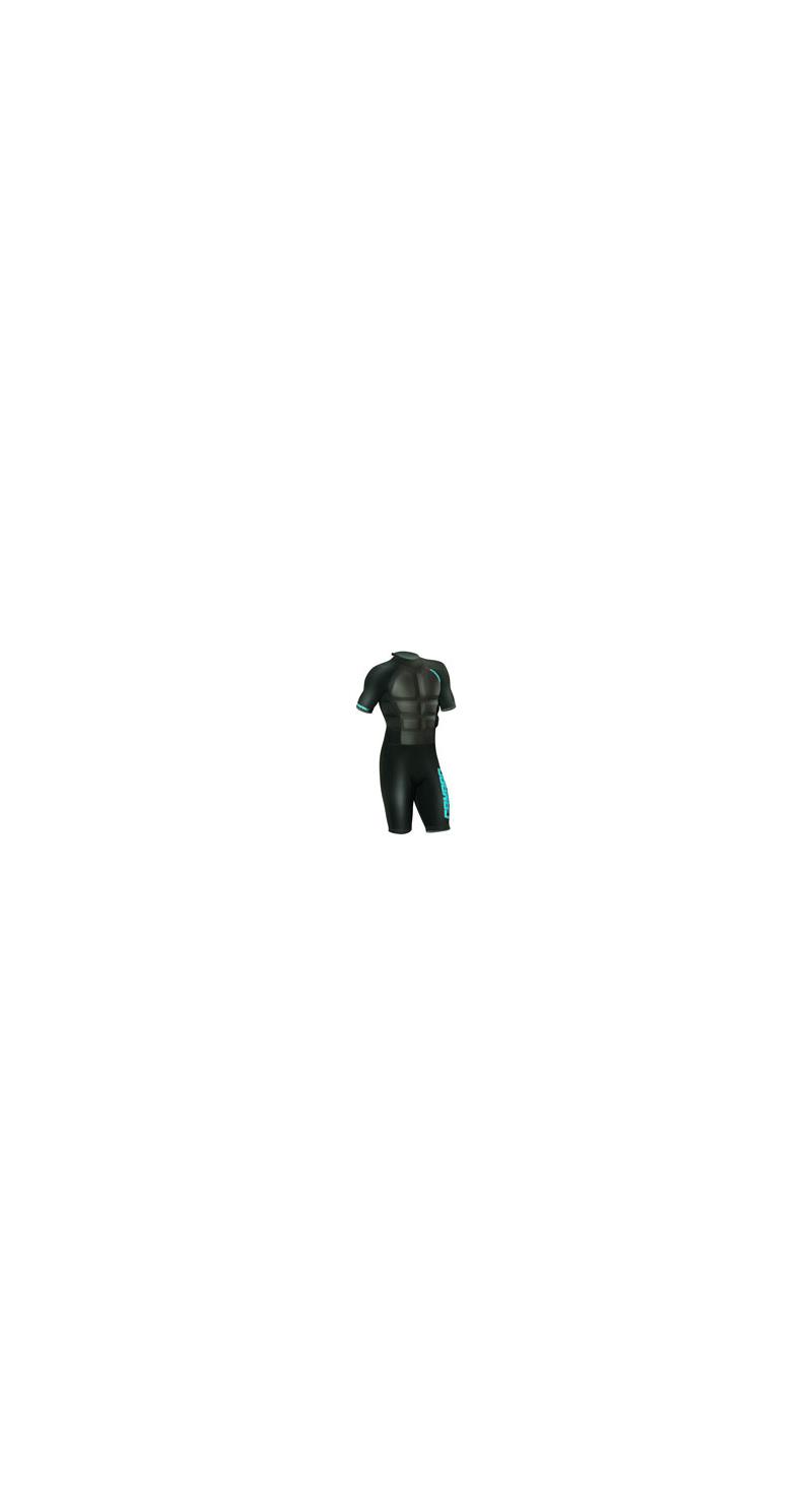 Camaro Mens Impact Shorty Wetsuit-2