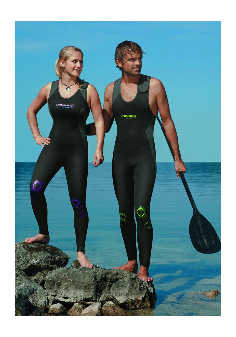 Camaro Farmer John Freefall Womens Titanium Kayaking Wetsuit-4