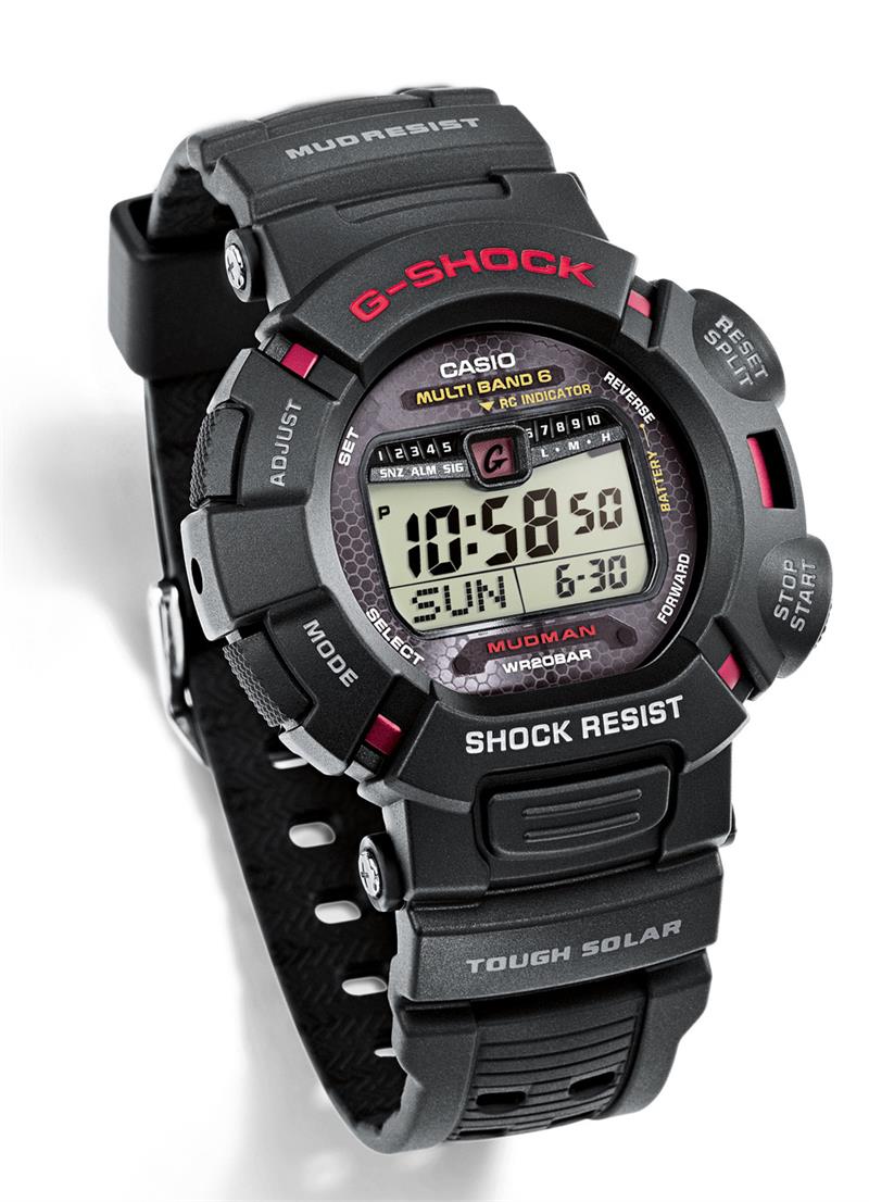 Casio  G-Shock Mudman Series Wave Ceptor Mens Watch GW-9010-1ER-1