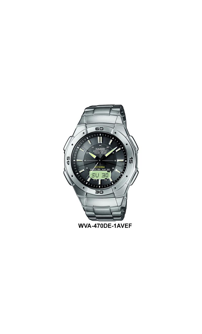 Casio Wave Ceptor Tough Solar Mens Watch WVA-470DE-1