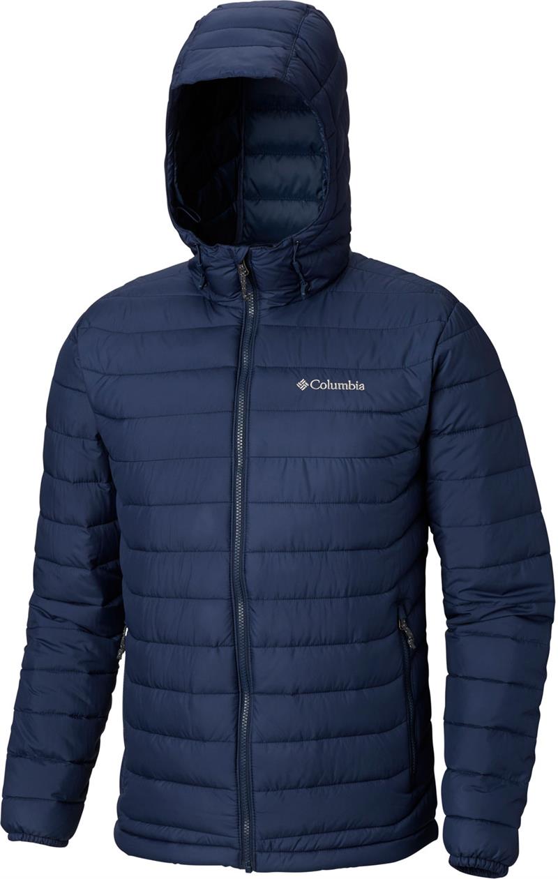 Columbia Powder Lite Mens Hooded Insulated Jacket OutdoorGB