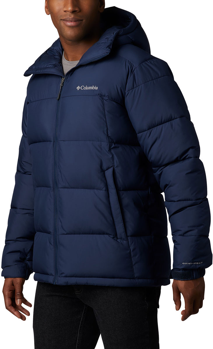 columbia omni heat red jacket