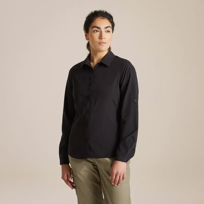 Craghoppers Expert Womens Kiwi Long Sleeved Travel Shirt-4