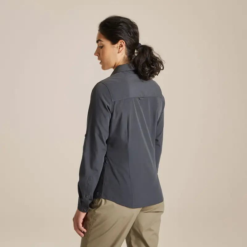 Craghoppers Expert Womens Kiwi Long Sleeved Travel Shirt-5