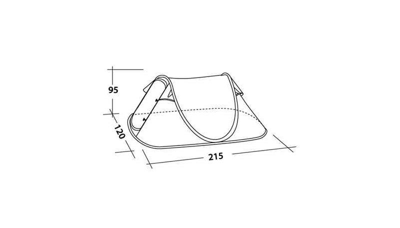 Outwell Antic 2 person Tent-3