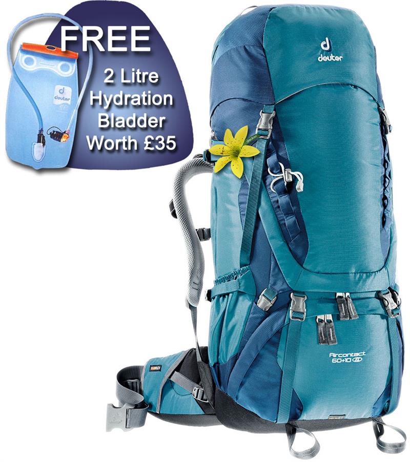 Deuter Aircontact 60 + 10 SL Rucksack-5