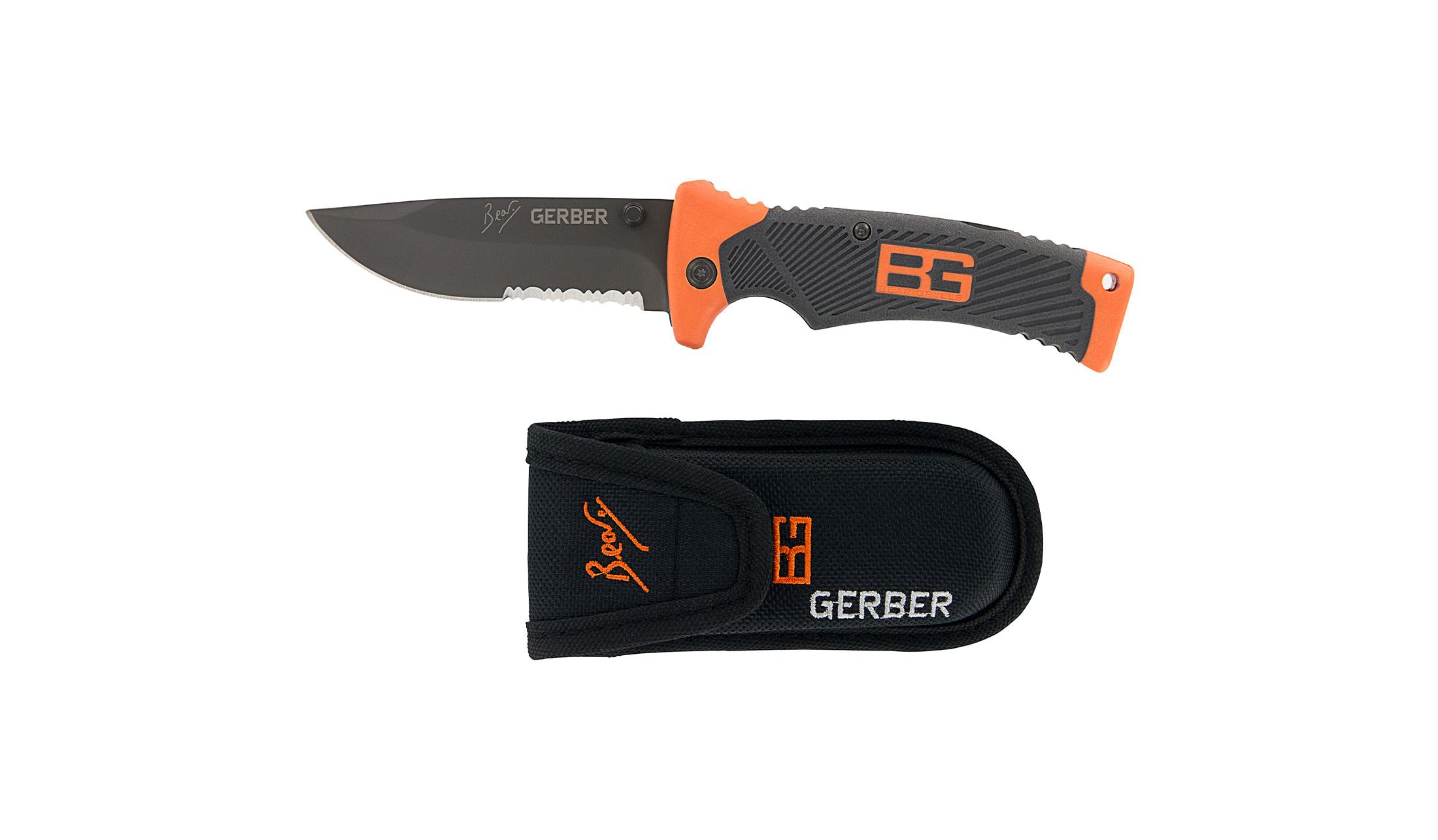 Gerber Bear Grylls Folding Sheath Knife OutdoorGB