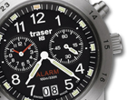 Traser H3 Classic Alarm Steel Watch with Big Date-5