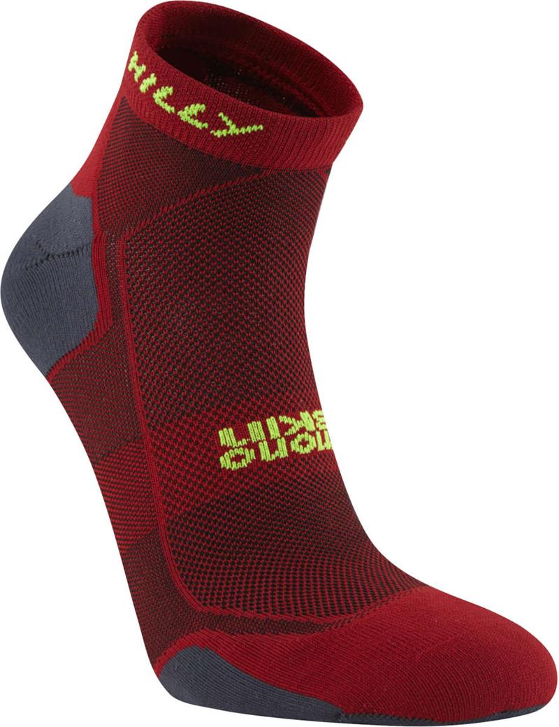 Hilly Mens Pace Quarter Running Socks-1