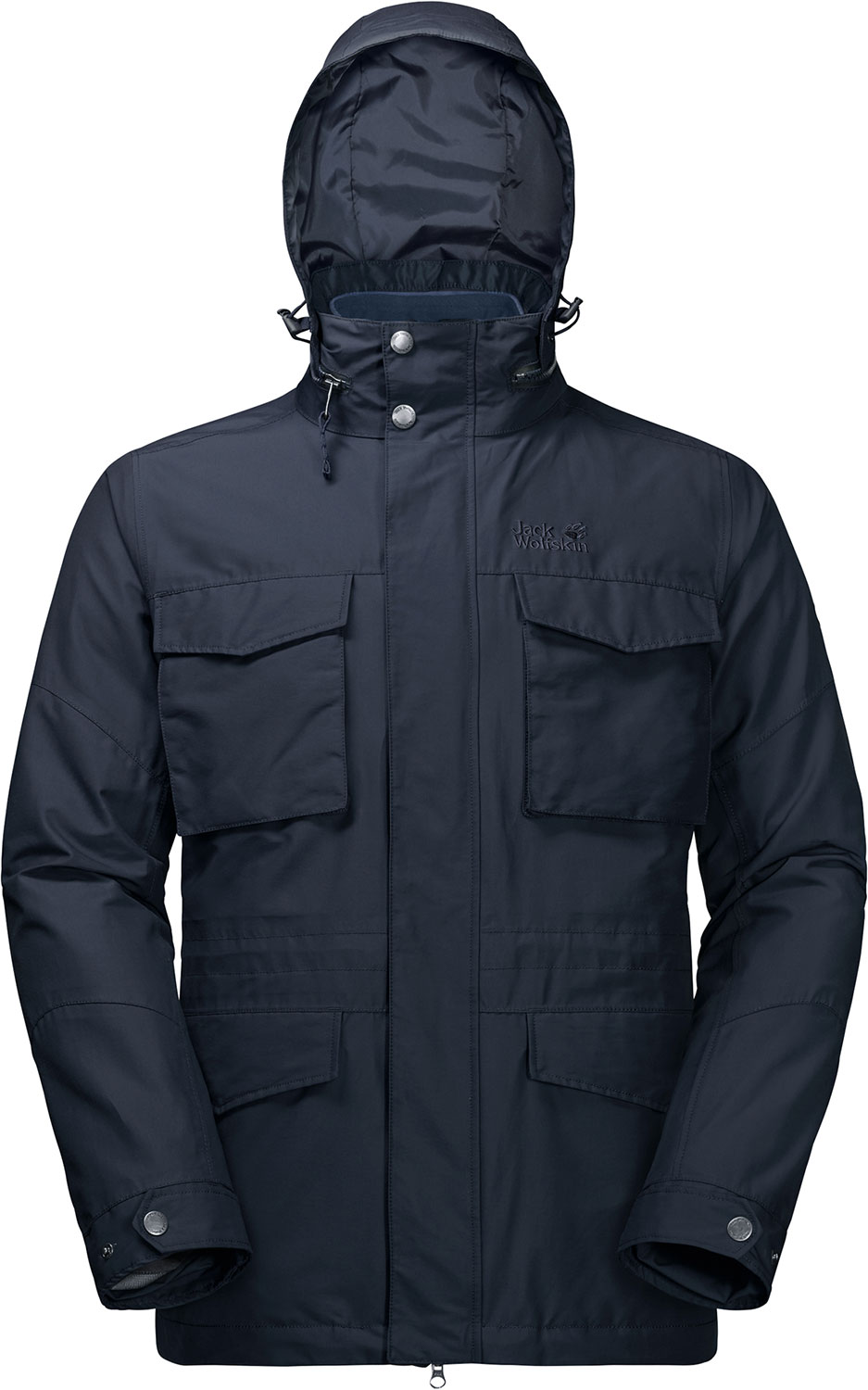 Jack wolfskin mens 3 in 1 jacket deals