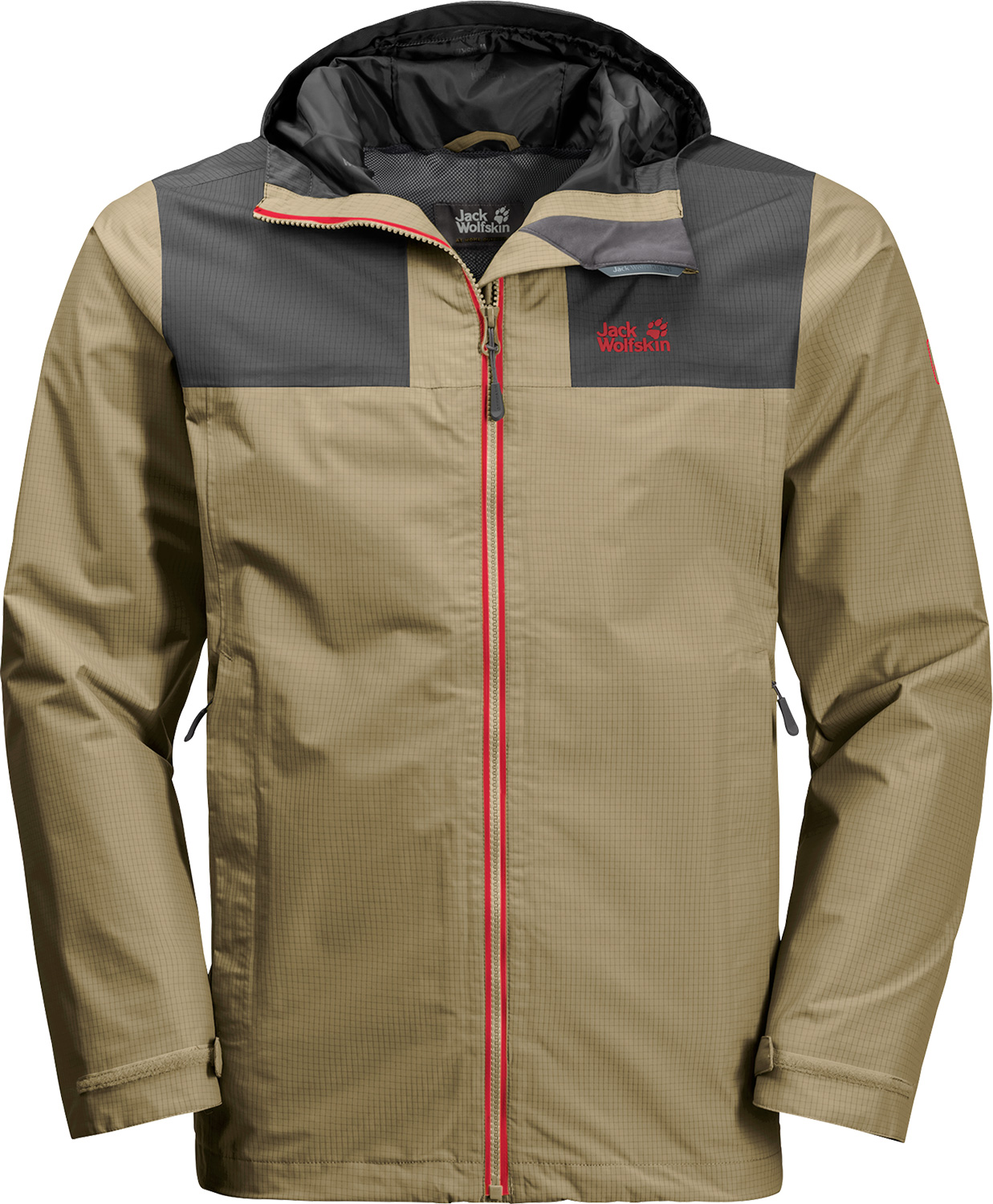 Jack Wolfskin Mens Jasper Peak Texapore Waterproof Jacket OutdoorGB