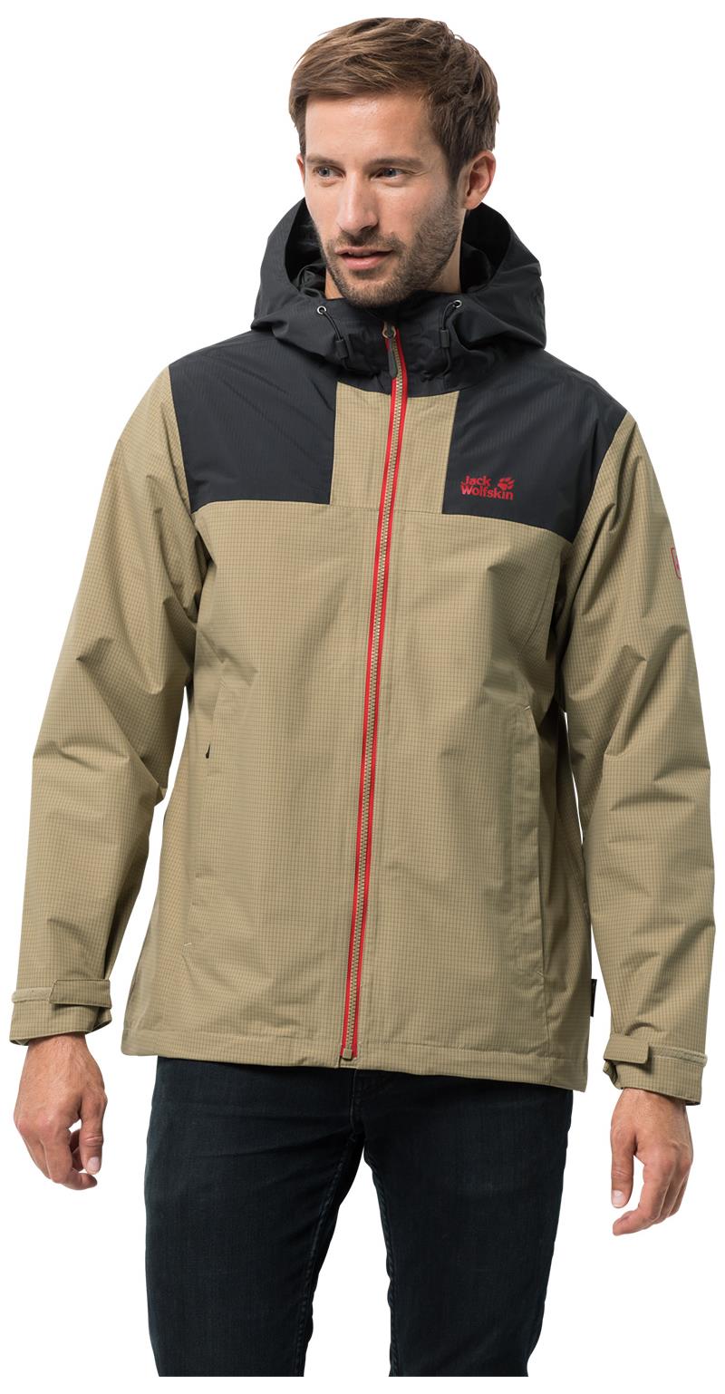 Jack Wolfskin Mens Jasper Peak Texapore Waterproof Jacket-2