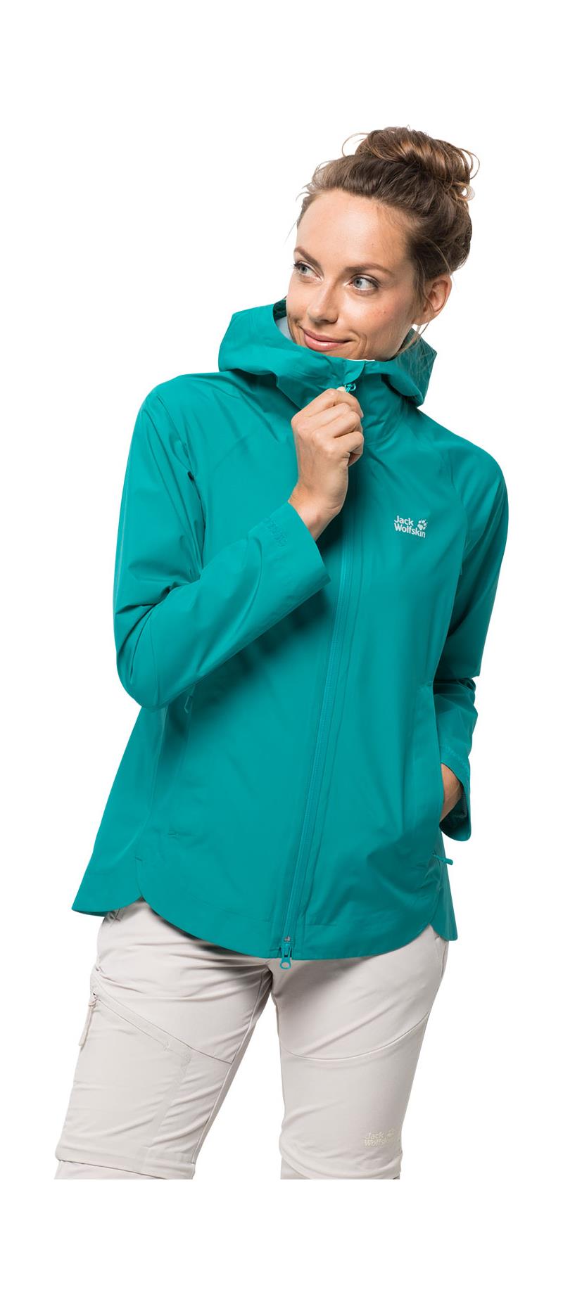 Jack Wolfskin Womens Scenic Trail Texapore Waterproof Jacket-4