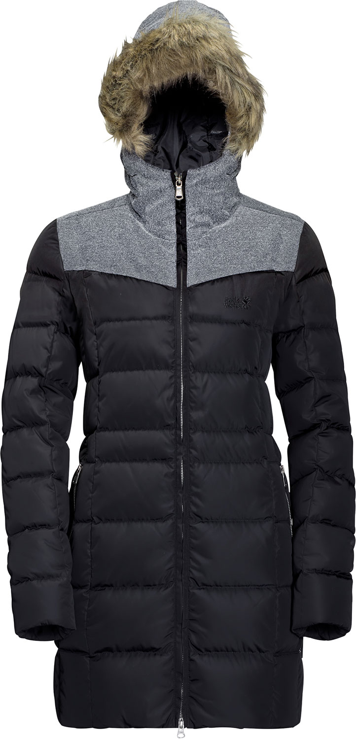 Jack wolfskin baffin island coat aubergine online