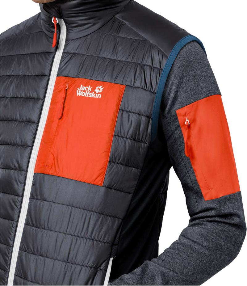 Jack Wolfskin Mens Routeburn Insulated Windproof Vest-4