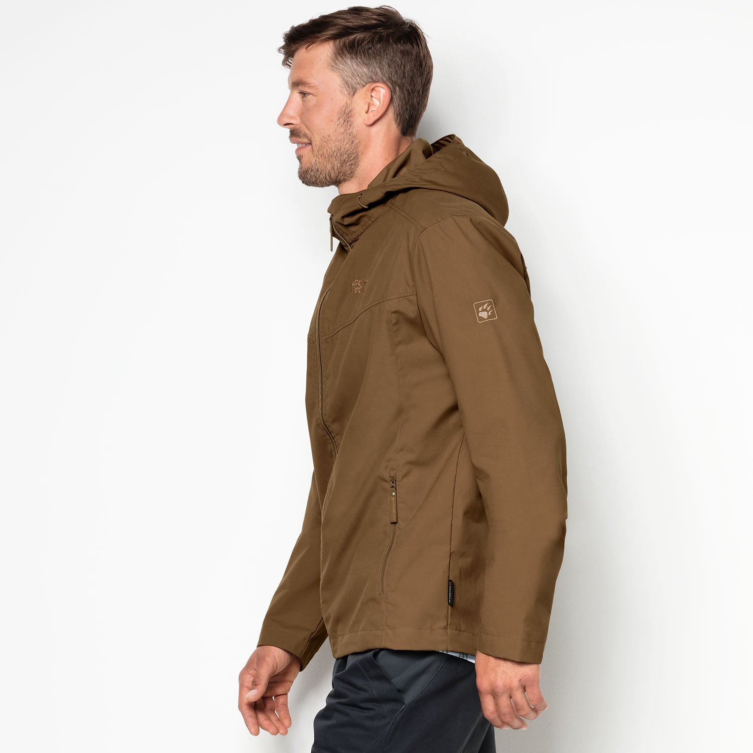 Jack Wolfskin Mens Amber Road Jacket OutdoorGB