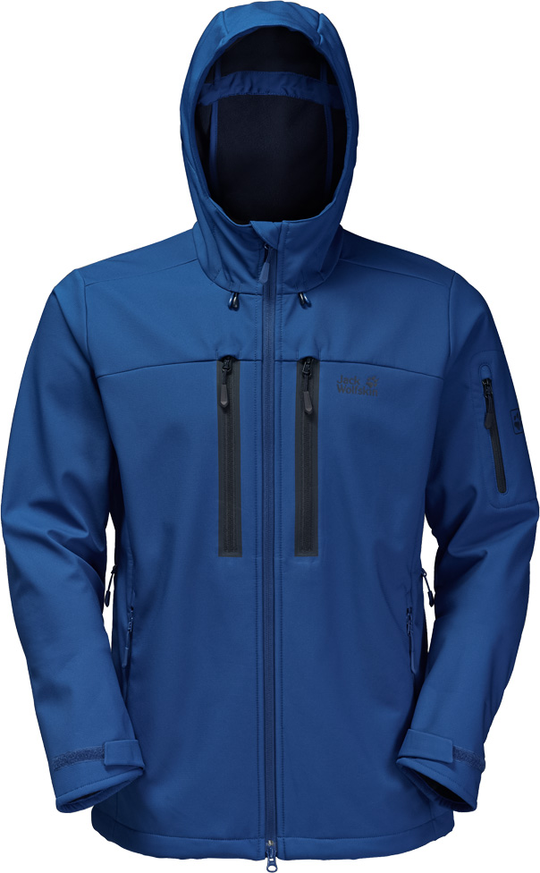 Jack wolfskin mens deals softshell jacket