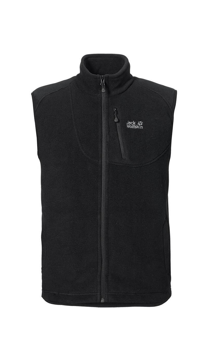 Jack Wolfskin Mens Thunder Bay Fleece Vest OutdoorGB