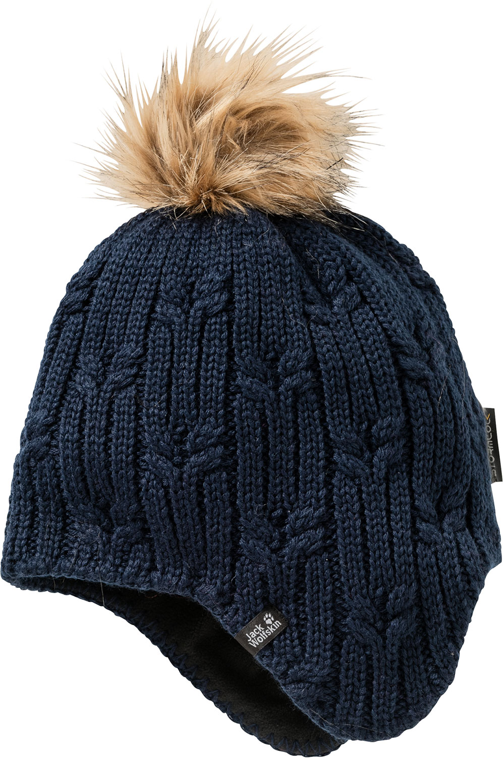 jack wolfskin bobble hat