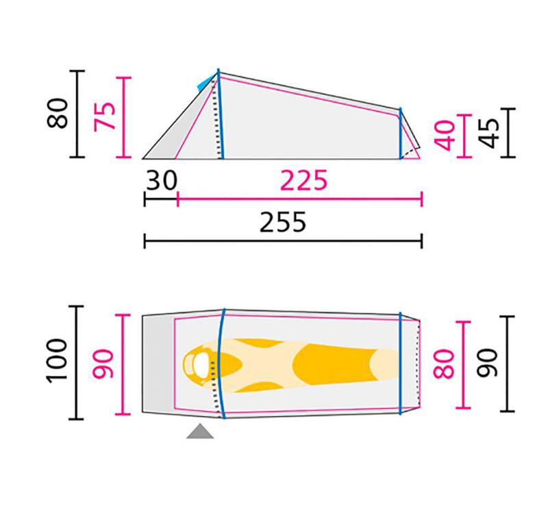 Jack Wolfskin Gossamer 1 Person Tent-5