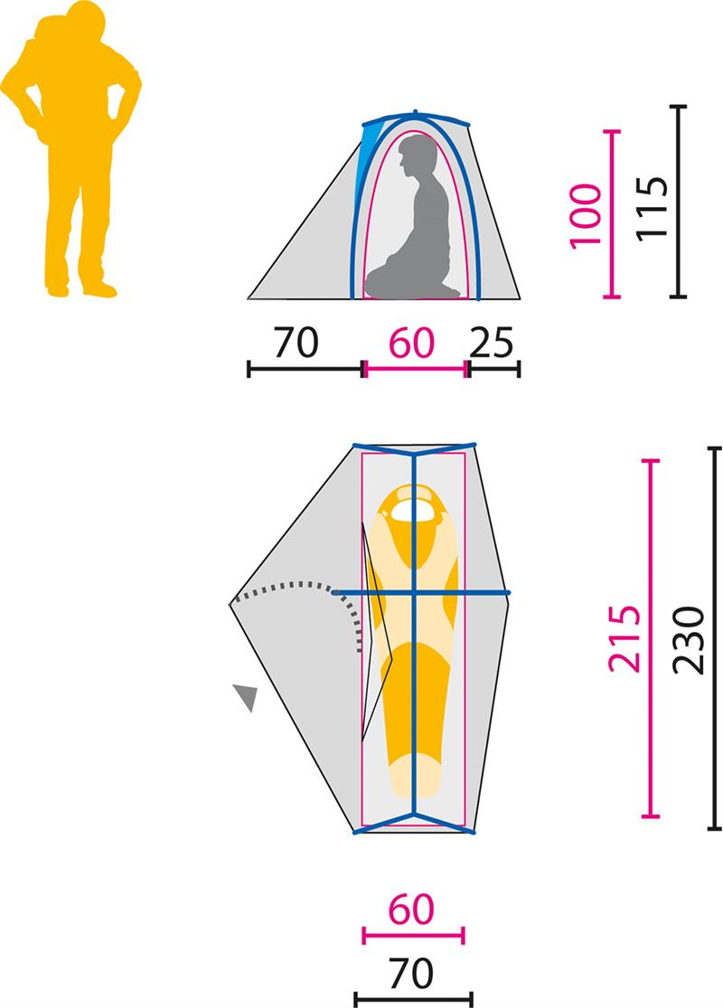 Jack Wolfskin Exolight I One Person Trekking Tent-2