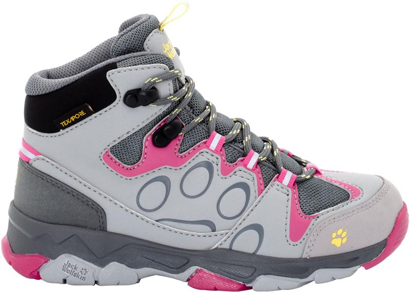 Jack Wolfskin Kids Mtn Attack 2 Texapore Mid Waterproof Hiking Boots-2