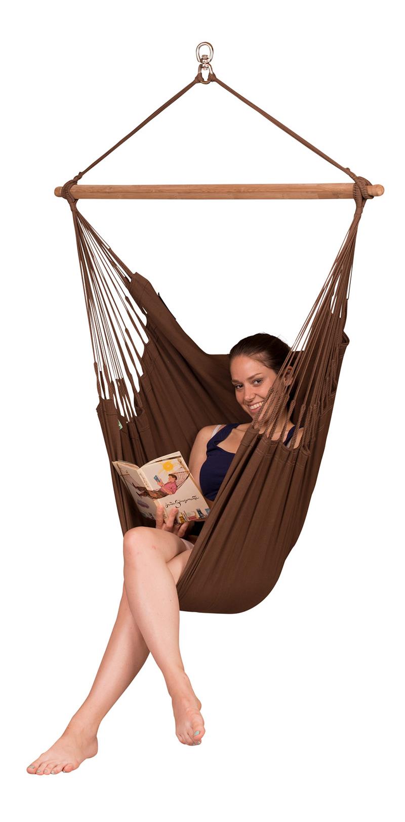 La Siesta Modesta Organic Hammock Chair-3