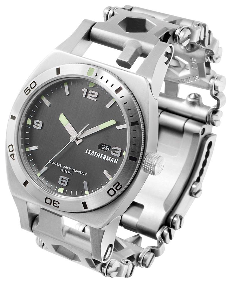 Leatherman Tread Tempo Stainless Steel Watch-1