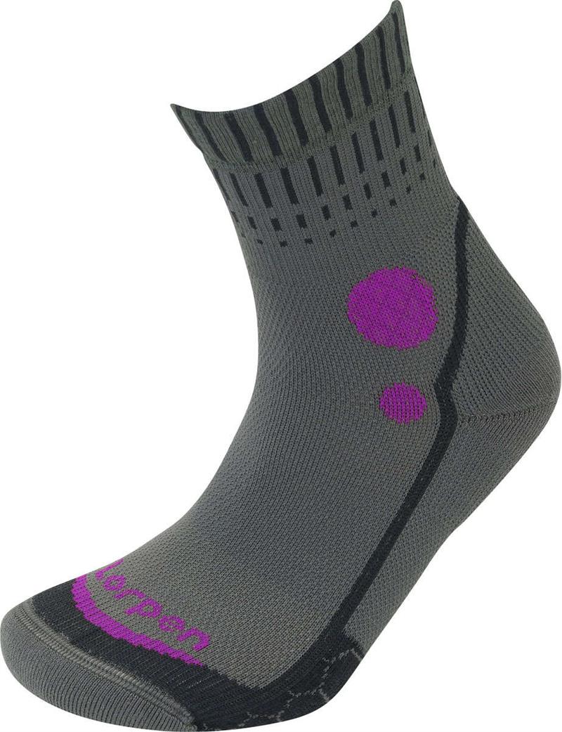 Lorpen Womens T3 Running Mid Crew Socks-1