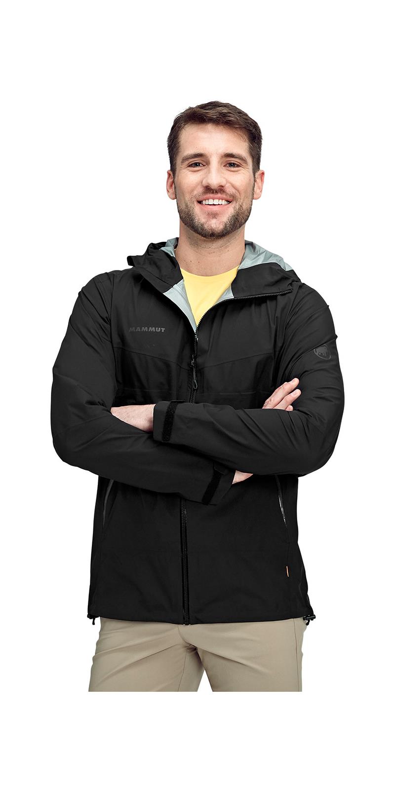 Mammut Mens Convey Tour Hooded Hardshell Gore-Tex Jacket-2