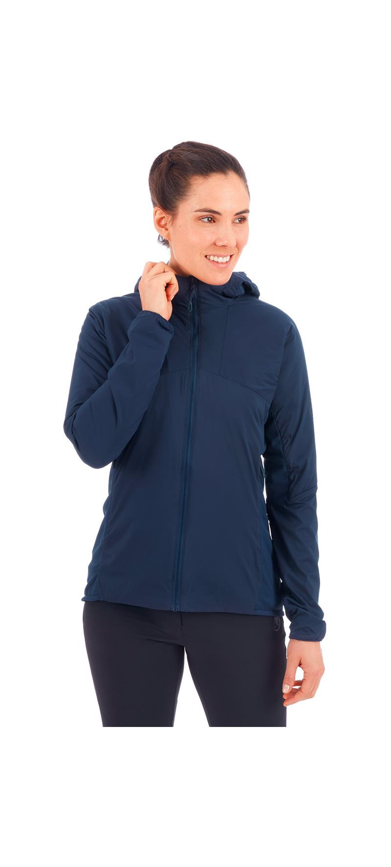 Mammut Womens Rime Light Flex Insulated Hooded Jacket-2