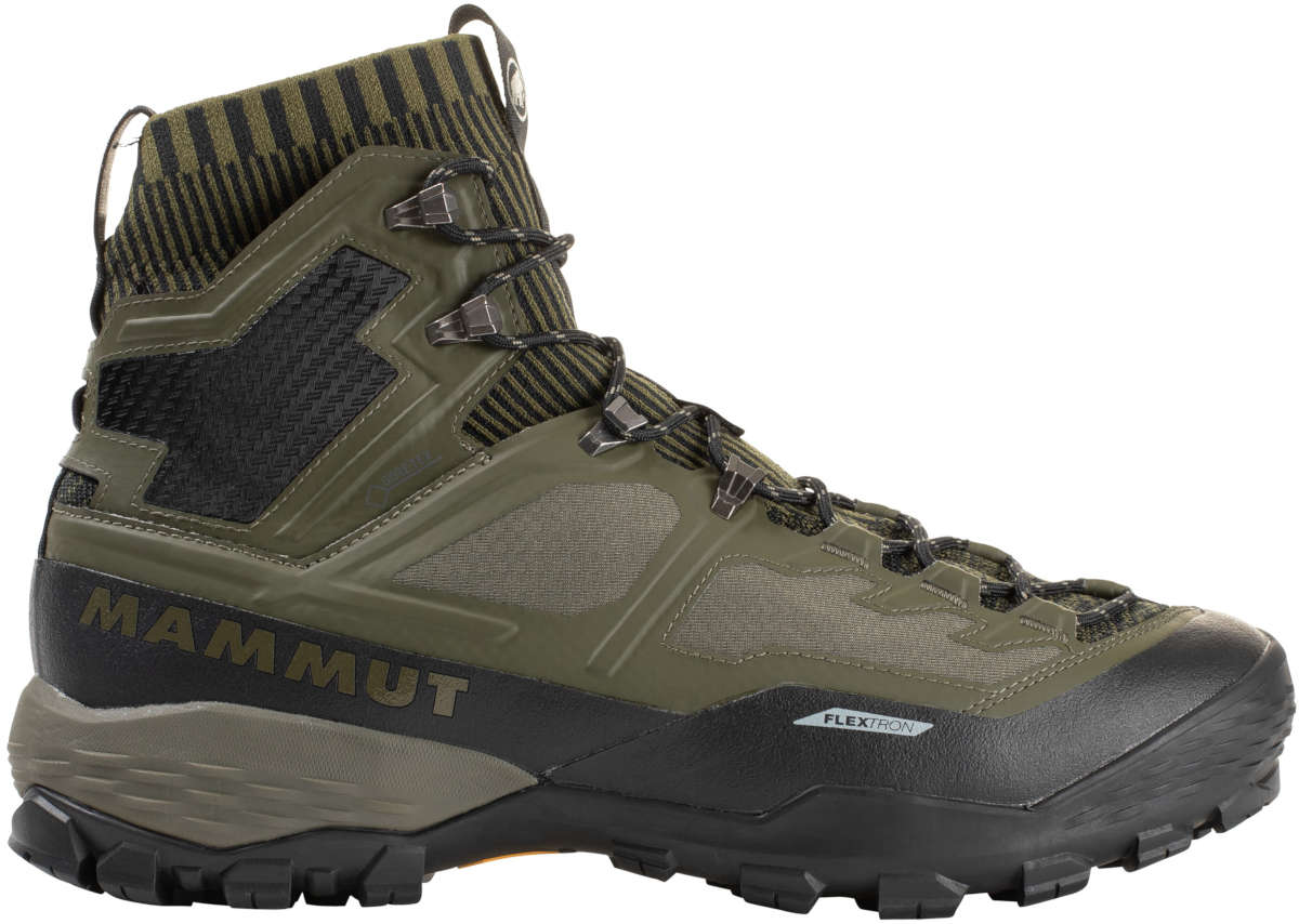 Mammut Mens Ducan Knit High GTX Hiking Shoes OutdoorGB