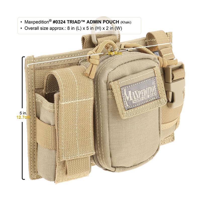 Maxpedition Triad Admin Pouch-2