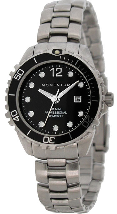 Momentum M1 Mini Ladies Dive Watch with Stainless Steel Bracelet