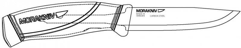 Mora Companion MG Stainless Steel Knife-3