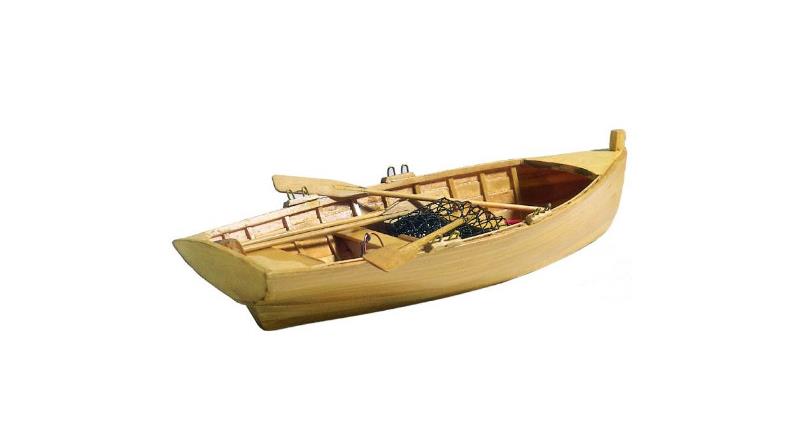 Two Man Skiff Model - 30 cm-1