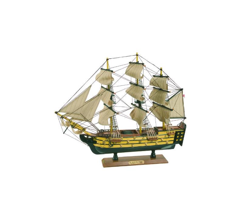 Wooden Souvenir HMS Victory Model - 13 inches-1