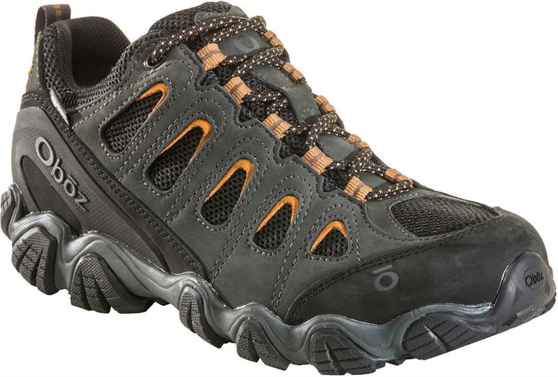 Oboz Mens Sawtooth II Low BDRY Wide Hiking Shoes-1