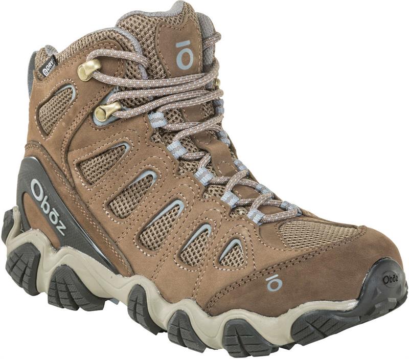 Oboz Womens Sawtooth II Mid BDRY Hiking Boots-1