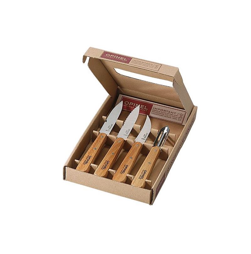 Opinel 4pc Kitchen Knife Set-1