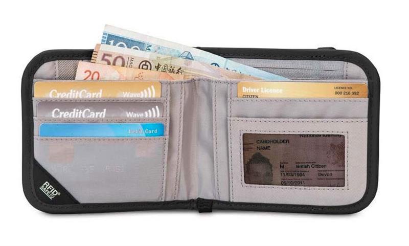 PacSafe RFIDsafe V100 Anti-Theft RFID Blocking Bi-Fold Wallet-2