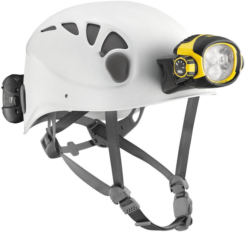 Petzl Trios: Elios Helmet equipped with Ultra Wide Head Torch-3