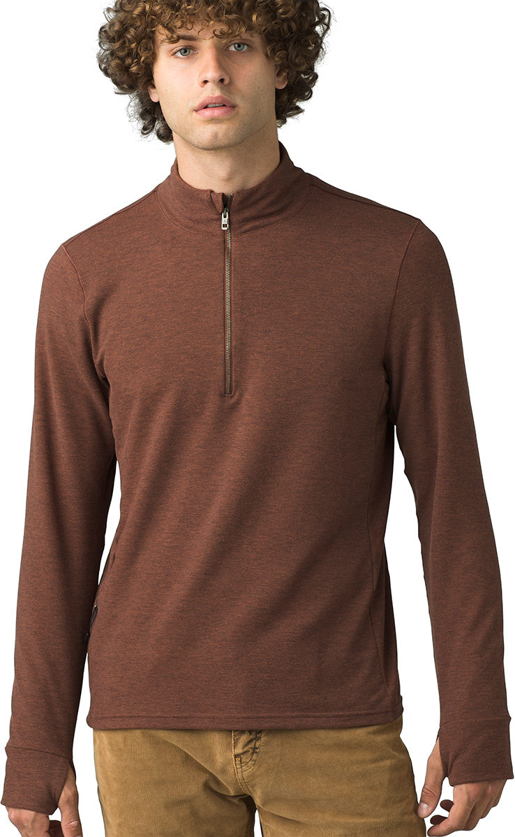 Prana Mens Altitude Tracker 1 4 Zip Top OutdoorGB