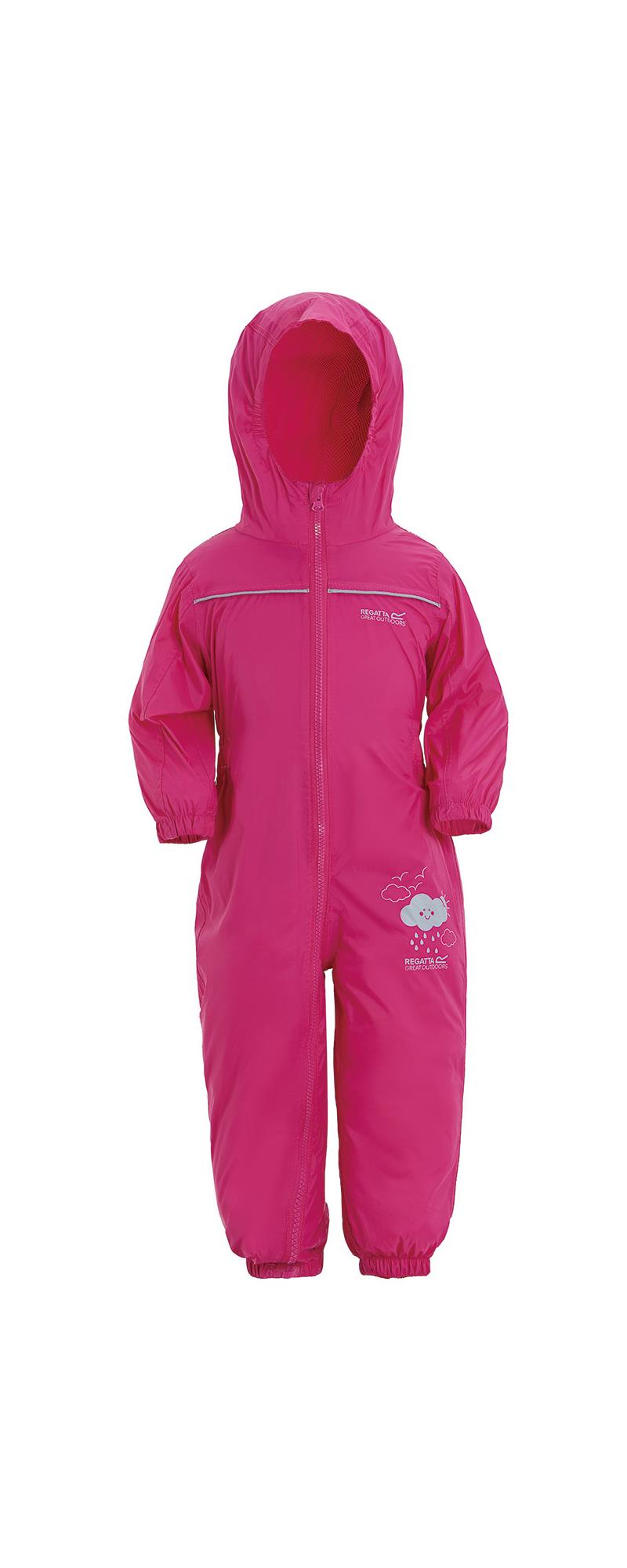 Regatta Kids Puddle IV Breathable Waterproof Suit-5